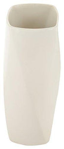 WOODENCLAVE Ceramic Flower Vase (White_10.5 X 10.5 X 31 Cm) - Home Decor Lo