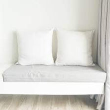 Load image into Gallery viewer, Comfort Store Hotel Quality Hollow Fiber Filler Cushion (16X16 Inches; White) -Set of 2 - Home Decor Lo