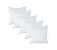 Load image into Gallery viewer, Amazon Brand - Solimo Microfibre Filled Cushion,12x12 Inch, Set of 5 - Home Decor Lo