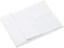 Load image into Gallery viewer, AmazonBasics Room Darkening Blackout Window Curtains (Pack of 2) with Tie Backs - 245 GSM - (5.25 ft) - White - Home Decor Lo
