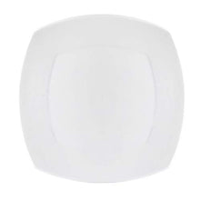 Load image into Gallery viewer, Clay Craft Basics 10 Inches Plain Square Shape Bone China Dinner Plate Set of 4 - Home Decor Lo