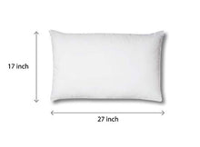 Load image into Gallery viewer, Urban Basics Plain Soft Cozy Fluffy Sleeping Microfibre Bed Pillow for Bed &amp; Living Room (17 in x 27 in, White) - Pack of 4 (PIL01_4) - Home Decor Lo