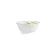 Load image into Gallery viewer, Cello Livid Lilac Opalware Dinner Set, 18-Pieces, White - Home Decor Lo