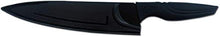 Load image into Gallery viewer, Q'sica Non-Stick 8.0" Chef's Kitchen Knife with Blade Cover, Black - Home Decor Lo