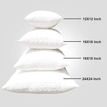 Load image into Gallery viewer, Dreamfactory 400 GSM Knitted Fabric Set of 2 16x16 Inch Soft Fluffy Throw/Pillow Cushion Filler - Home Decor Lo