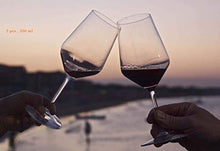 Load image into Gallery viewer, Ash & Roh® Red Wine, Cut Wine Glasses - Pack of 2,350 ml - Home Decor Lo