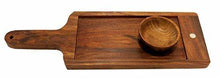 Load image into Gallery viewer, Ages Behind Wooden Tray 15" with Magnetic Bowl Wooden Tray Set for Serving - Home Decor Lo