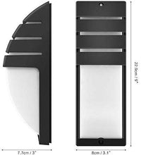 Load image into Gallery viewer, Prop it up 6W LED Outdoor Waterproof Exterior Wall Step Light Fixture (22 x 8 x 7.7 cm) Lamp Grey Finish (Warm White) - Home Decor Lo