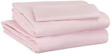 Load image into Gallery viewer, AmazonBasics Easy-Wash Microfiber Kid's Bed-in-a-Bag Bedding Set - Single, Purple Unicorns - with 2 pillow covers - Home Decor Lo