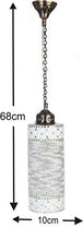 Load image into Gallery viewer, Somil Royal And Stylish Pendent Decorative Hanging Ceiling Lamp Compatible With 5 To 80 Watt LED And Other Bulb, (Round, Multicolor), Set Of 2