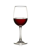 Load image into Gallery viewer, Rexez Red Wine Glasses | Whisky Glass, Clear, 350 ml Goblet Wine Glass - Ideal for White or Red Wine Glass, Set of (6) - Home Decor Lo