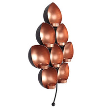 Load image into Gallery viewer, TDOC Decorative Leaf Eye Shaped Iron Wall Sconce
