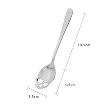Load image into Gallery viewer, Skull Sugar Spoon : FOXAS 304 Stainless Steel Skull Sugar Spoon Tea and Coffee Stirring Spoon Set of 6 (18/10 Chromium Nickel) - Home Decor Lo