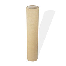 Load image into Gallery viewer, Craftter Textured Fabric 35-inch Long Cylindrical Floor Lamp (Off-White) Delightful Shade Floor Lamps for Living Guest Waiting Reception and Bedroom Decorative Floor Lighting - Home Decor Lo