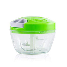 Load image into Gallery viewer, Bagonia Plastic and Steel BPA-free Food Processor with Removable Blades, 3 Cups (Green and White) - Home Decor Lo