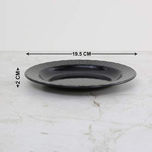 Home Centre Meadows Textured Side Plate - Home Decor Lo