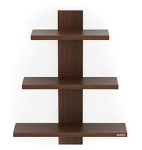 Load image into Gallery viewer, BLUEWUD Phelix Engineered Wood Wall Decor Book Shelf/Wall Display Rack (3 Shelves) - Home Decor Lo