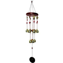 Load image into Gallery viewer, CALDIPREE Feng Shui Wind Chime for Bedroom Brass Bell Wind Chimes for Bedroom Home Positive Energy Balcony Bedroom (Brass 13 Bell) - Home Decor Lo