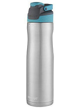 Load image into Gallery viewer, Contigo Autoseal Chill Stainless Steel Water Bottle 24 oz (Stainless Steel/ Scuba Lid) - Home Decor Lo