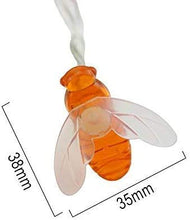 Load image into Gallery viewer, Itmumbai Honeybee Fairy String Lights, Plug in String Lights 16LED Warm White Lights for Party/Birthday/Wedding/Christmas Indoor Outdoor Decoration - Home Decor Lo