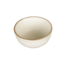 Load image into Gallery viewer, Miah Decor Ceramic MD-77-A Handcrafted Matte Finish Snacks Bowl, Standard, Cream, 4 Piece - Home Decor Lo