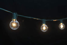 Load image into Gallery viewer, Sival Clear Globe String Lights Set of 25 G40 Bulbs, Perfect for Patio, Gardens, Gazebos, Weddings, Indoor / Outdoor, Christmas lights - Home Decor Lo