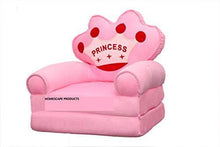 Load image into Gallery viewer, Homescape Kids Sofa Cum Bed and Chair for Comfort(Good Back Support)(Pink)(USE for Baby of Age 0-2 Years) - Home Decor Lo