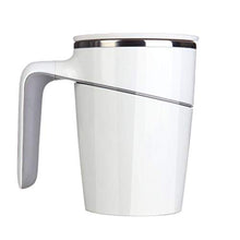 Load image into Gallery viewer, ARTIART Grace Stainless Steel Spill Proof Suction Mug with Flip Top Lid | Patented Design & Suction Technology (Taiwan) | Insulated, Hot & Cold for Tea, Coffee (470 ML - White ) - Home Decor Lo