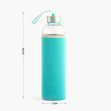 Load image into Gallery viewer, Home Centre Favola-Cyprus Water Bottle with Pouch - 600 ml - Blue - Home Decor Lo