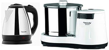 Load image into Gallery viewer, Butterfly EKN 1.5-Litre Water Kettle (Silver with Black) & Smart 150-Watt Table Top Wet Grinder with Coconut Scrapper Attachment (White) Combo - Home Decor Lo