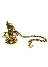 Load image into Gallery viewer, ArtSwag Peacock Wall Hanging Brass Diya Oil Lamp Home Decor (15x3x3-inch , Weight -240 g) - Pack of 2 - Home Decor Lo