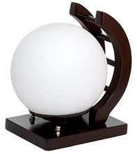 Load image into Gallery viewer, Genree Globe Design Wood and Glass Wall Light Wall Lamp Lighting to Decor (Brownish and White; Pack of 2) - Home Decor Lo