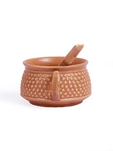 Load image into Gallery viewer, VarEesha Ceramic Brown Microwave Safe Soup Bowls with Spoons Set - Home Decor Lo