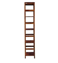 Load image into Gallery viewer, Balaji Furniture Wooden Book Shelves for Living Room | Open Bookcases with 4 Shelf | Sheesham Wood, Honey Finish - Home Decor Lo