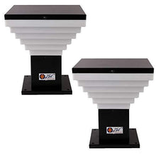 Load image into Gallery viewer, Ozel Unbreakable Attractive Garden/Home Wall/Gate Decorative Medium Lamp (Pack of 2 |Black |W20x H22 cm) - Home Decor Lo