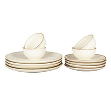 Load image into Gallery viewer, Miah Decor MD -100 Handcrafted Stoneware Dinner -Set of 12 - Home Decor Lo