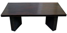Load image into Gallery viewer, Timbertaste Mary Solid Wood Coffee Table (Dark Walnut Finish) l Home Furniture - Home Decor Lo