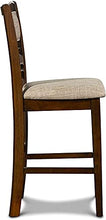 Load image into Gallery viewer, 5-Piece Round Counter Height Set with 1 Dining Table and 4 Chairs