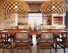 Load image into Gallery viewer, David Trubridge 600 mm Kina Pendant Light White/Natural Colour from LUXAIRE - Home Decor Lo