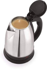 Load image into Gallery viewer, BMS Lifestyle Fast Boiling Tea Kettle Cordless, Stainless Steel Finish Hot Water Kettle – Tea Kettle, Tea Pot – Hot Water Heater Dispenser Electric Kettle (2 L, Silver) - Home Decor Lo