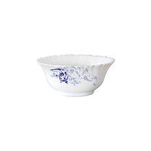 Load image into Gallery viewer, Larah by Borosil Blue Eve Silk Series Opalware Dinner Set, 35 Pieces, White