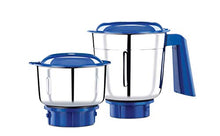 Load image into Gallery viewer, Bajaj Typhoon 750-Watt Mixer Grinder with 3 Jars (White/Turquoise) - Home Decor Lo