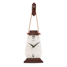 Load image into Gallery viewer, CHRONIKLE Wood Wall Clock (52 x18 cm, Brown) - Home Decor Lo