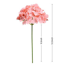Load image into Gallery viewer, LUSHIDI 10PCS Silk Hydrangea Heads with Stems Artificial Flowers for Wedding Party Home Decor ( Hot Pink) - Home Decor Lo
