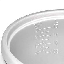 Load image into Gallery viewer, AmazonBasics Electric Rice Cooker 1 L (500 W) with Aluminum Pan, Measuring Cup and Scoop - Maroon - Home Decor Lo