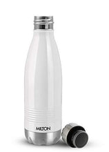 Load image into Gallery viewer, Milton Duo DLX 1000 Thermosteel 24 Hours Hot and Cold Water Bottle, 1 Litre, White - Home Decor Lo