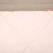 Load image into Gallery viewer, Clasiko Microfibre 300 TC Reversible Comforter (Tempting Taupe & Pretty Peach_King) - Home Decor Lo