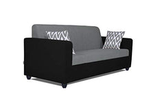 Load image into Gallery viewer, Adorn India Rio Highback 3-1-1 5 Seater Sofa Set (Black & Grey) - Home Decor Lo