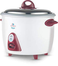 Load image into Gallery viewer, Bajaj Majesty New RCX 3, 1.5 litres, 350-Watt Multifunction Rice Cooker (White/Pink) - Home Decor Lo
