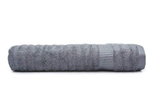 Load image into Gallery viewer, Mush Ultra Soft, Absorbent and Anti Microbial 600 GSM Bamboo Bath Towel 29 X 59 Inches (Space Grey) - Home Decor Lo